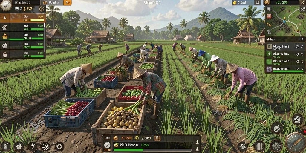 Tampilan awal game BADAI777 yang menarik.