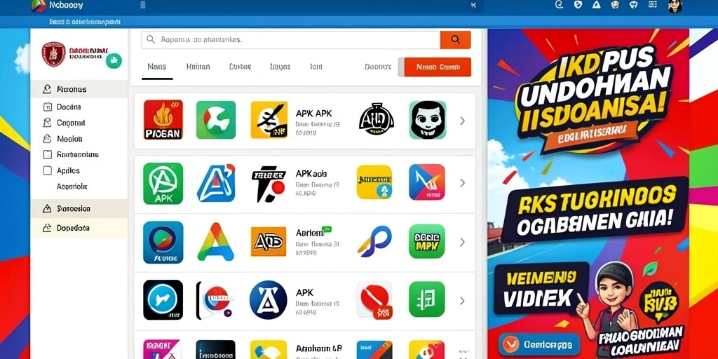 Tampilan antarmuka yang user-friendly.