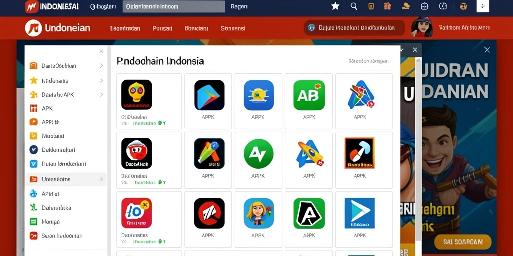 Tampilan antarmuka yang menarik dan user-friendly.