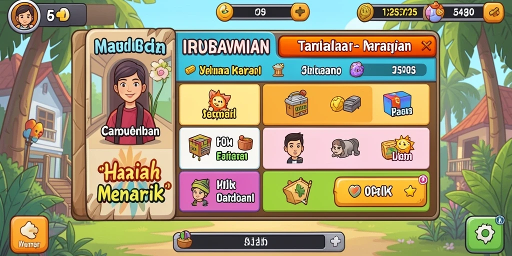 Tampilan antarmuka KASIR777 yang sederhana dan intuitif.