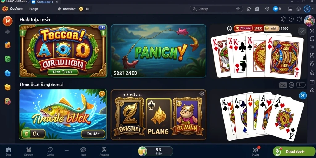 Screenshot menunjukkan tampilan antarmuka yang menarik dan intuitif.