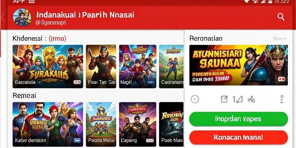 Tampilan antarmuka yang menarik dan user-friendly.