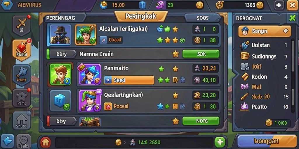 Tampilan antarmuka yang ramah pengguna dan intuitif.