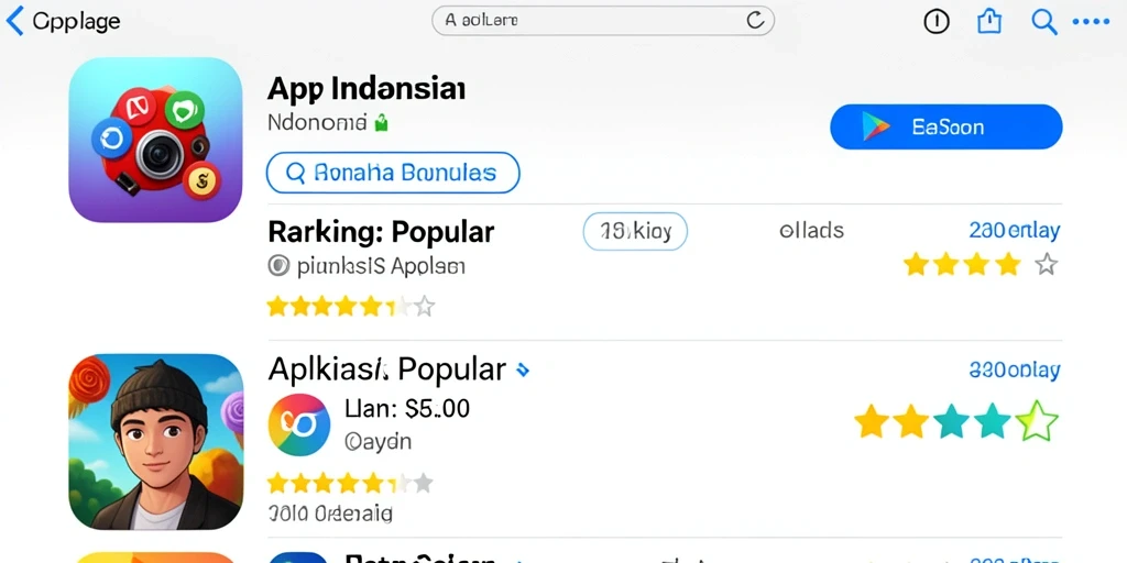 Tampilan awal permainan yang menarik dan memukau.