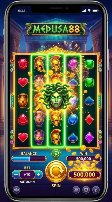 Galeri pratinjau visual medusa88 build APK resmi terbaru